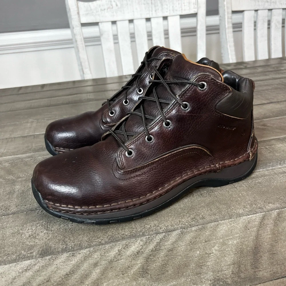 Red Wing Shoes 6707 Men Safety Toe Leather Work Chukka Stitchmax Boots Size 11.5
